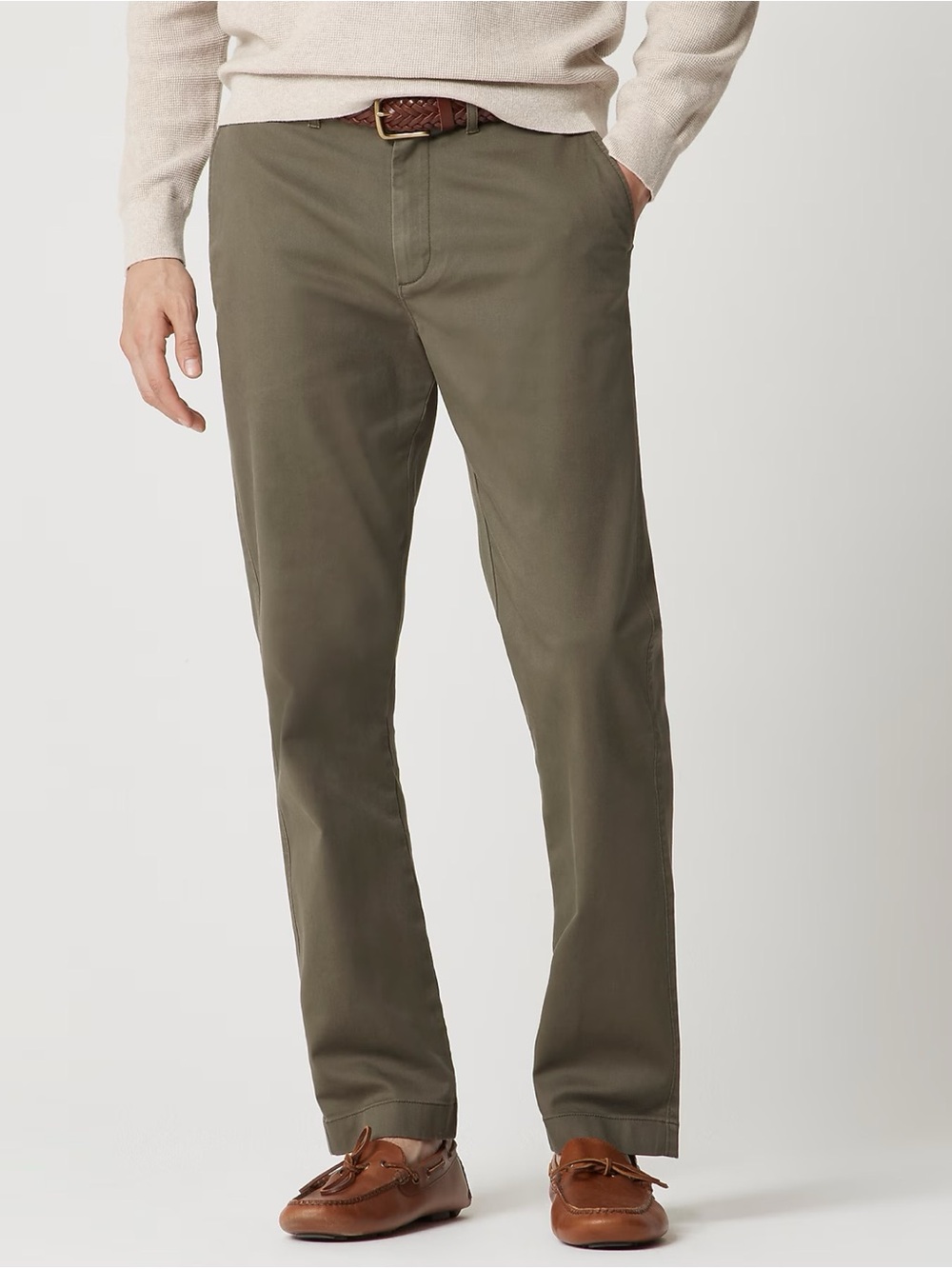 J.Crew Straight-fit original chino pant Catskill Green Men's 28x32‎ NWT Office